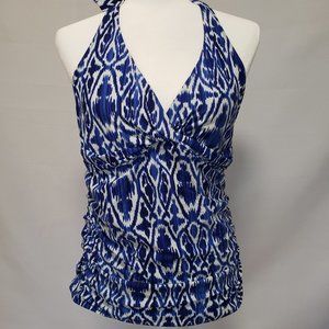 RALPH LAUREN HALTER TANKINI TOP = 16